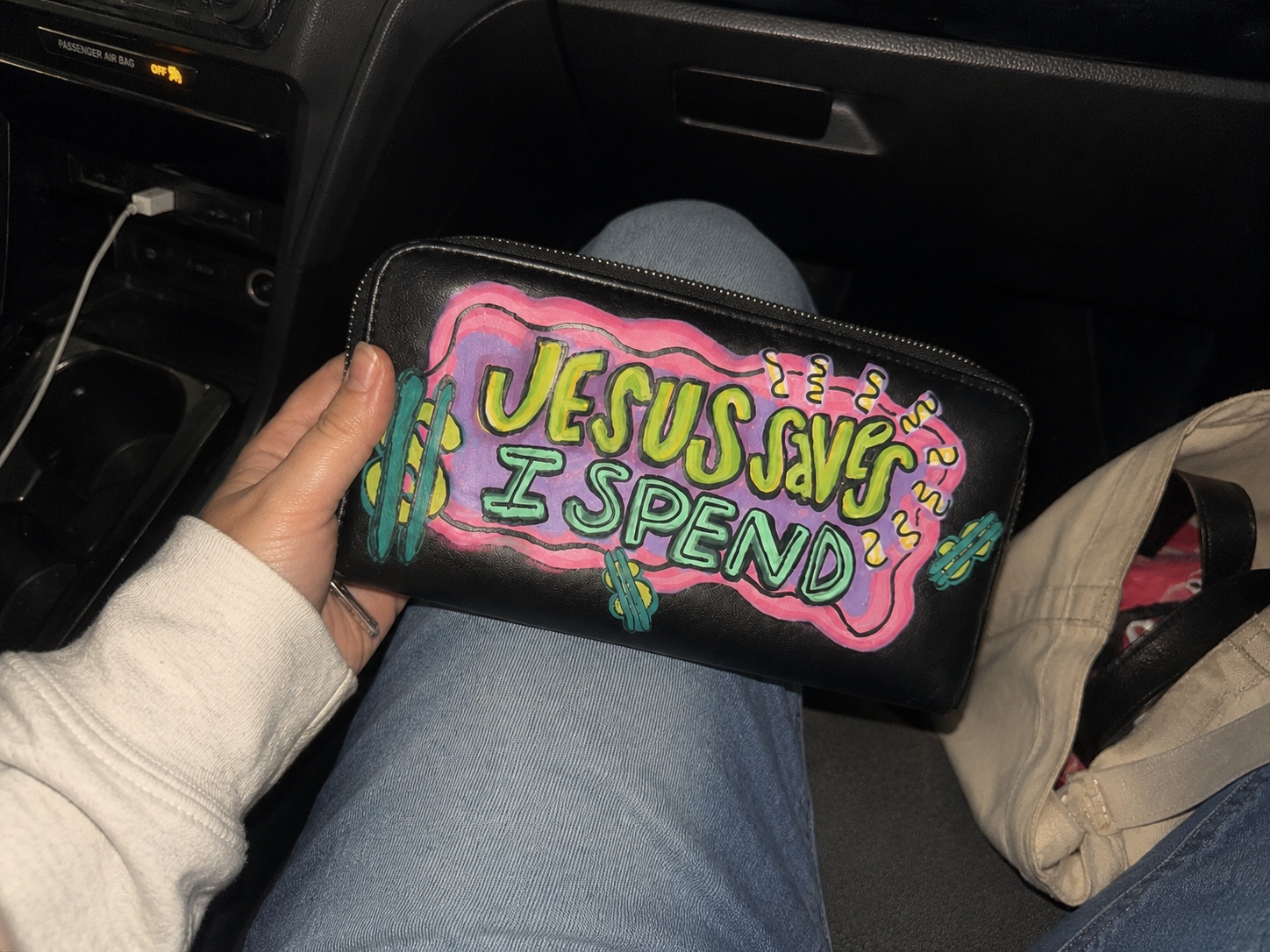 Jesus Saves / I Spend
