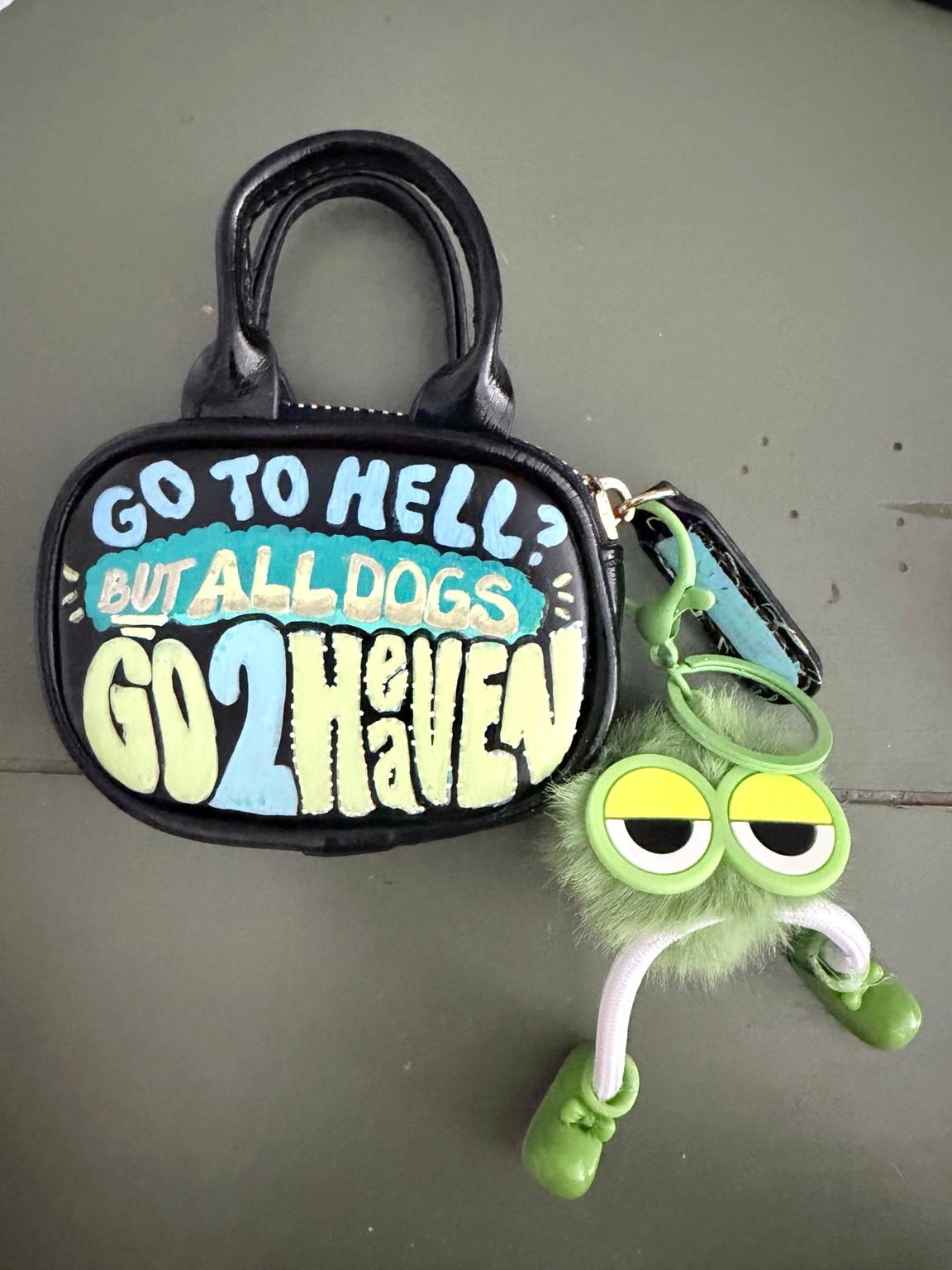 All Dogs Go to Heaven Mini Purse